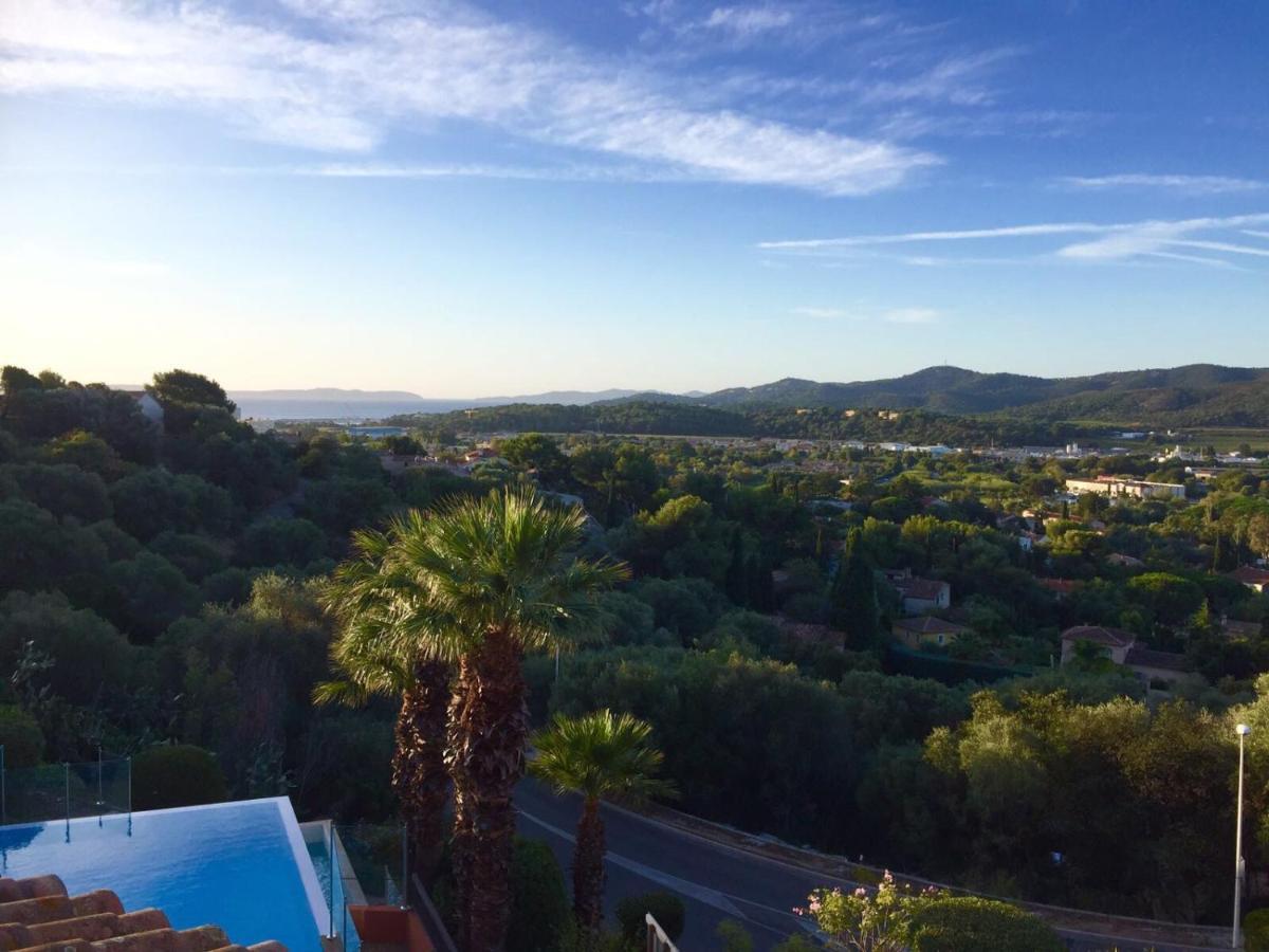 Superbe Duplex 35M2 Vue Mer Avec Piscine Bormes-les-Mimosas Bagian luar foto